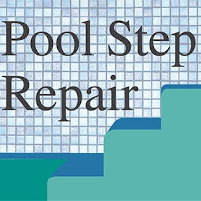 Pool Step Repair 718 Tile