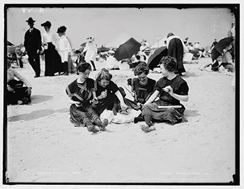 Wf Women's Swim Suits Early 1900s 818 Sm