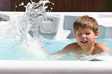Little Boy In Spa 918 Tile