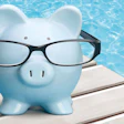 1018 Perry Trust Blue Piggy By Pool Feat