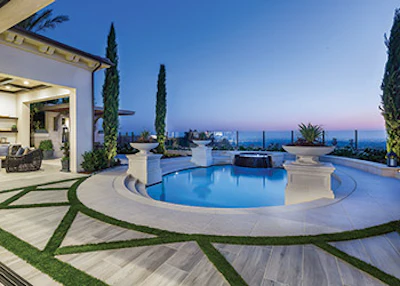 Category: Concrete, Traditional (600 sq. ft. or less) By: Splash Pools and Construction, Chino, Calif. (Click to enlarge)