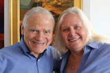 Christine Schaeffer with Leroy Hood, co-founder of ISB and widely considered the father of systems biology.