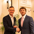 John Hutchinson, owner of ASP's Nashville franchise, receives the company’s Franchise of the Year award.