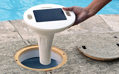 Plainck by Keto is a solar-powered device that replaces the skimmer plate.