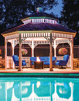 4 R 1119 Aq Amish Country Gazebos Sm