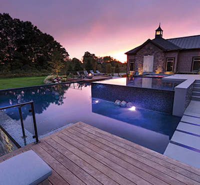 Category: Concrete, Geometric, (601 sq. ft. or more) By: High-Tech Pools, North Olmsted, Ohio