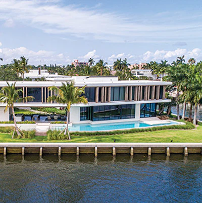 Category: Concrete, Geometric, (601 sq. ft. or more) By: Van Kirk & Sons Pools & Spas, Deerfield Beach, Fla.