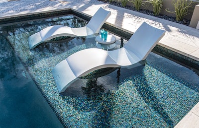 Cabo shelf sales pool chairs