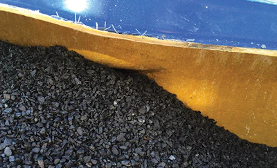 Gravel graded to the exact shape of the pool supports the shell. (Photo courtesy Bob's Pools)