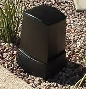 There are hundreds of thousands of Fiberstars illuminator boxes, such as this one, on poolside landscaping across the country.