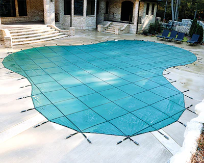 The final product is a perfect fit and a well-protected pool.