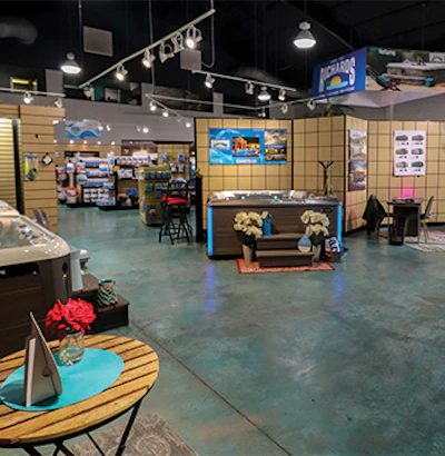 Richard's Total Backyard Solutions has the largest showroom in Texas at 10,000 sq. ft.
