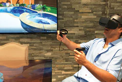 Vritual reality offers an immersive design experience and can place customers right in their very own backyards.