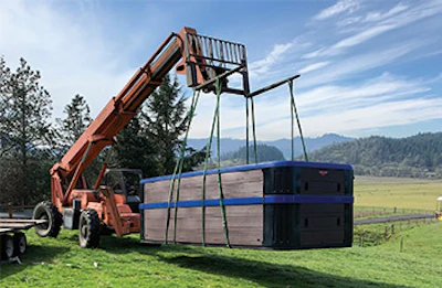 When dealers visit the jobsite before a swim spa's delivery, it allows them to more accurately choose the correct crane to ensure a mistake-free installation.