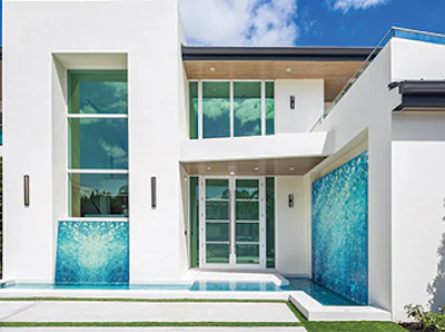 Category: Residential Water Features By: Van Kirk & Sons Pools & Spas, Deerfield Beach, Fla.
