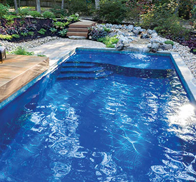 Category: Residential Fiberglass Pools By: River Pools and Spas, Warsaw, Va.