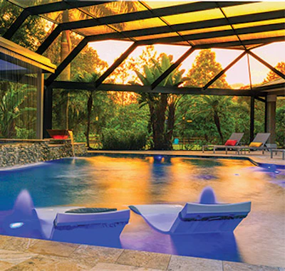Category: Screened Enclosed Residential Pools By: Superior Pools of Southwest Florida, Port Charlotte, Fla.