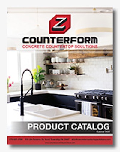 Z Counterform - ConcreteCountertop Solutions -Product Catalog