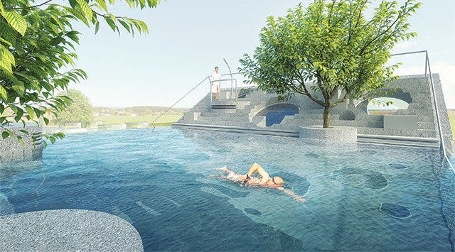 The Y-Shaped Pool House | AQUA Magazine