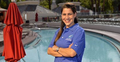 Jamie Gaumond, the 2015 Pleatco Perfect PoolGal, says the recognitition opened new doors for her business and helped bring in more clientele.