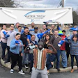 The Water Tech team celebrates at their offices this past month.