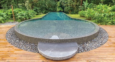 Category: RECREATION/LEISURE POOLS By: Acuarium Piscinas & Spas, Miami, Fla.