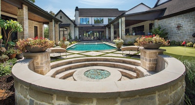Category: TRADITIONAL By: Claffey Pools, South Lake, Texas
