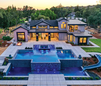 Category: Pools with a Vanishing Edge By: Cosgrove Custom Pools, Rocklin, Calif.