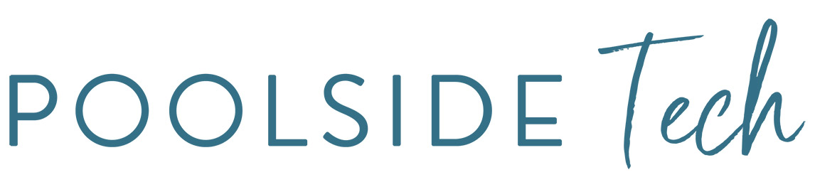 Poolside Tech Blue Logo