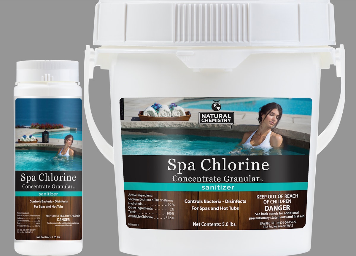 Natural Chemistry’s Spa Chlorine Concentrate AQUA Magazine