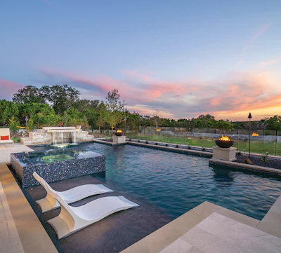Category: Traditional By: Keith Zars Pools, San Antonio, Texas