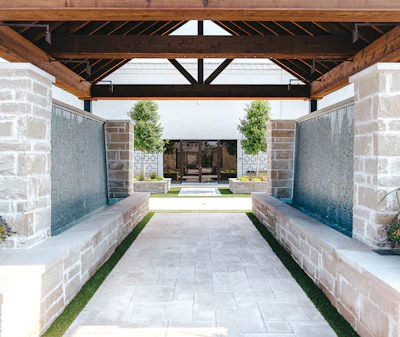Category: Commercial Water Features By: Claffey Pools, Southlake, Texas