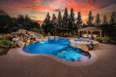 Category: Freeform By: Dal Pino Quality Pools, Auburn, Calif.