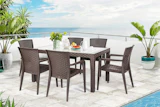 Rainbow Outdoor Alberta Chairs And Arizona Rectangular Table (1)