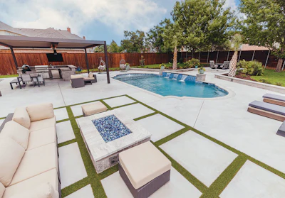 Category: POOL RENOVATIONS By: Claffey Pools, Southlake, Texas