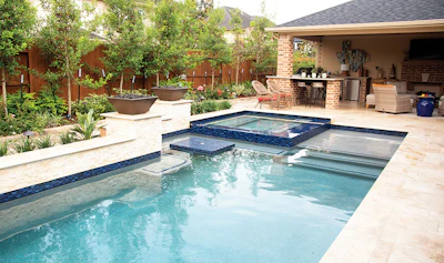 Category: GEOMETRIC By: St John Pools, Brookside Village, Texas