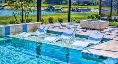 Category: SPAS BUILT IN CONJUNCTION WITH SWIMMING POOLS By: Superior Pools of Southwest Florida, Port Charlotte, Fla.