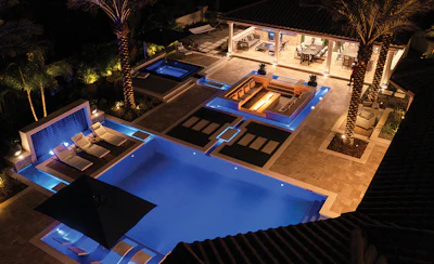 Category: Geometric By: Ryan Hughes Design Build, Tampa, Fla.