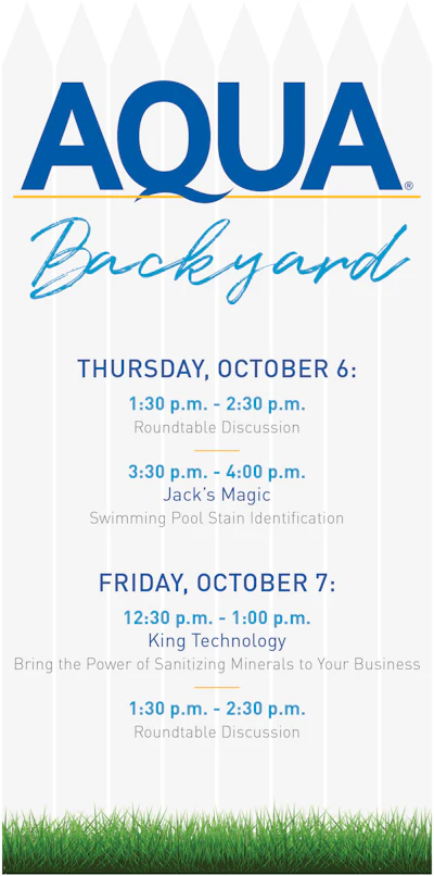 Backyard Schedule Updated