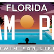 Fl Swims License Plate Art 2022