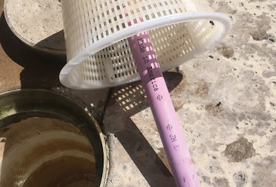 Make your own PVC skimmer basket handle to keep your fingers out of the gopher stew!