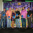 Photo (from L to R): FSPA Board Immediate Past President Mickey Sigmon, Tommy Diaz, Tim Converse, Nicki Pressley-Rice, Ryan Roby, Jay Cunningham, Terry Nicholas, and FSPA Board President Don Ball at the Welcome and Awards Reception.