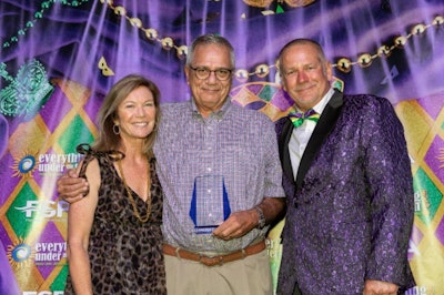 Photo (from L to R): FSPA Board Vice President Deidre Bedford, FSPA Hall of Fame inductee Rick Myers, and FSPA Board President Don Ball.