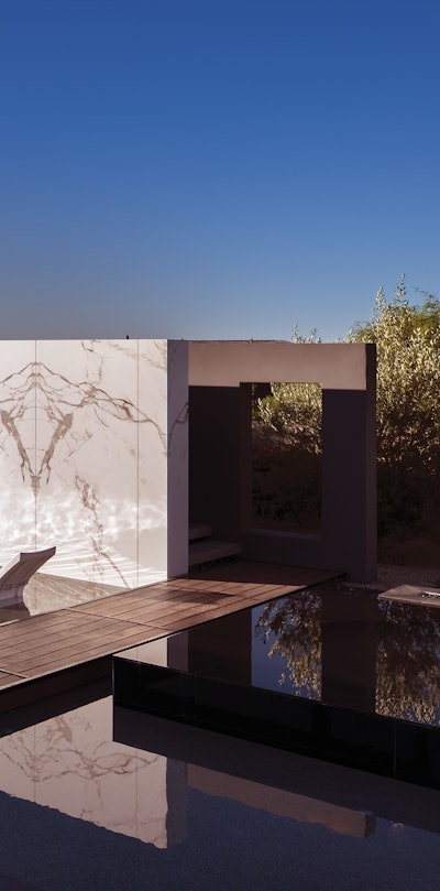 The architecture of this project in Arizona imparts a sense of unity and tranquility to the viewer. The reason, in part, is proportion.