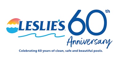 Leslies 60th Anniversary Logo 2