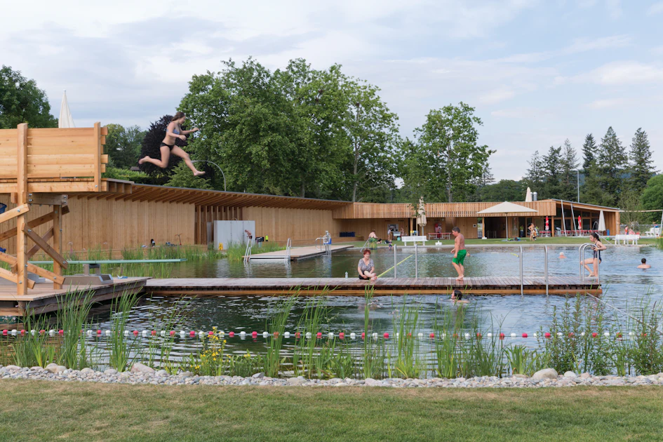 Ecological Pool An Ecological Pool in Switzerland | AQUA Magazine