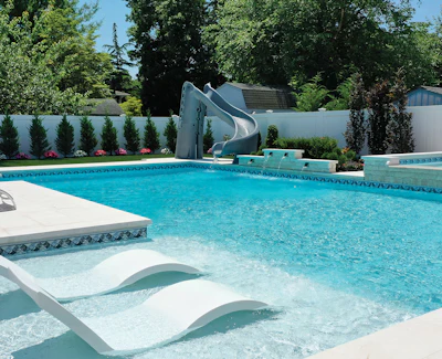 Category: VINYL-LINED POOLS | By: JAS Aquatics, Dix Hills, N.Y.