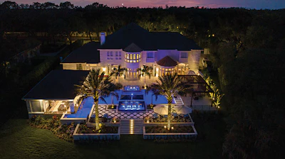 Category: Geometric | By: Ryan Hughes Design Build, Palm Harbor, Fla.