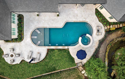 Category: FREEFORM | By: Riverbend Sandler Pools, Plano, Texas