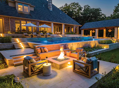Category: Traditional | By: Claffey Pools, Southlake, Texas